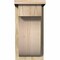 Ekena Millwork Del Monte Rough Sawn Corbel w/Backplate, Douglas Fir, 8"W x 8"D x 16"H COR08X08X16DEL01RDF - alternate 4